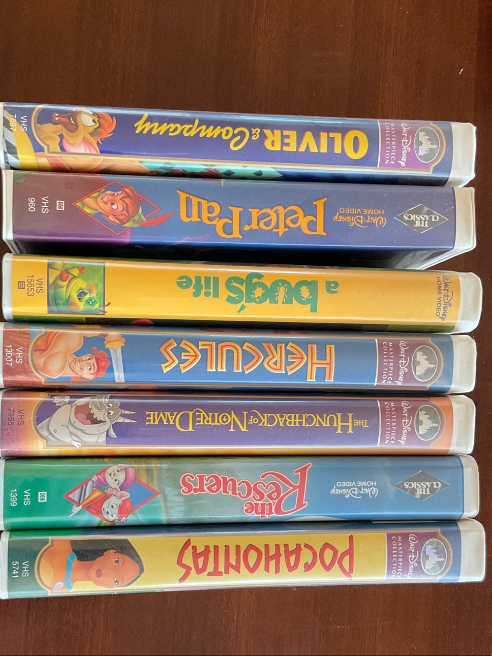 Disney Classic VHS Movie Collection